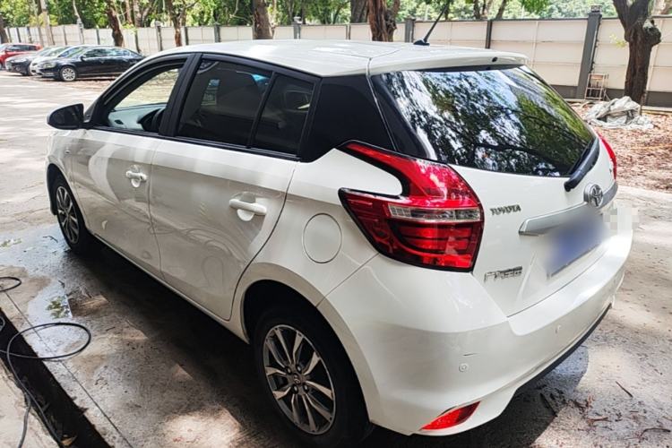Used Toyota YARiS L Zhi Xuan 2019 1.5E CVT Dynamic Edition China VI compliant Rear Left 45 Deg