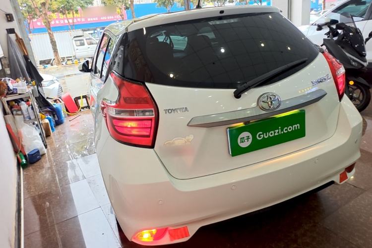 Used Toyota YARiS L Zhi Xuan 2019 1.5E CVT Dynamic Edition China VI compliant Rear Left 45 Deg