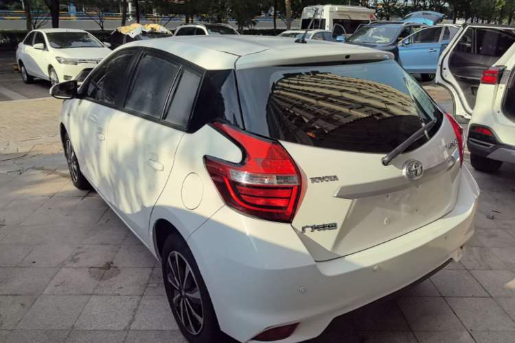 Used Toyota YARiS L Zhi Xuan 2019 1.5E CVT Dynamic Edition China VI compliant Rear Left 45 Deg