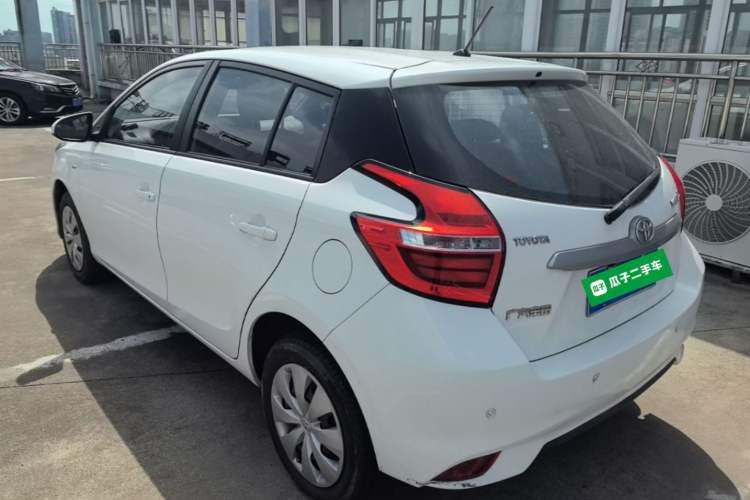 Used Toyota YARiS L Zhi Xuan 2019 1.5E CVT Dynamic Edition China VI compliant Rear Left 45 Deg