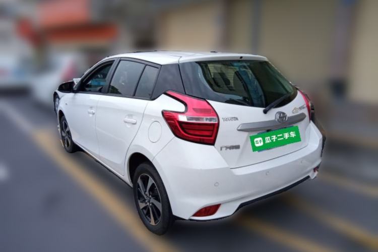 Used Toyota YARiS L Zhi Xuan 2019 1.5E CVT Dynamic Edition China VI compliant Rear Left 45 Deg