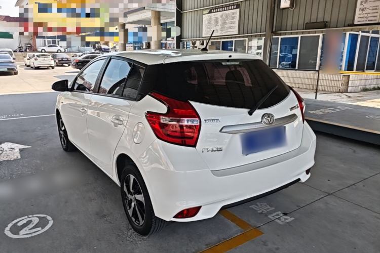 Used Toyota YARiS L Zhi Xuan 2019 1.5E CVT Dynamic Edition China VI compliant Rear Left 45 Deg