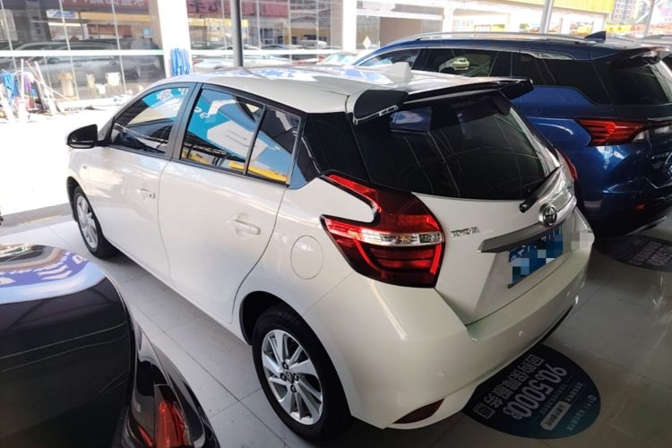 Used Toyota YARiS L Zhi Xuan 2019 1.5E CVT Dynamic Edition China VI compliant Rear Left 45 Deg