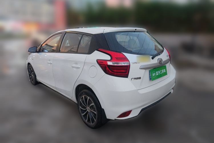 Used Toyota YARiS L Zhi Xuan 2019 1.5E CVT Dynamic Edition China VI compliant Rear Left 45 Deg