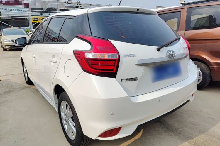 Used Toyota YARiS L Zhi Xuan 2019 1.5E CVT Dynamic Edition China VI compliant Rear Left 45 Deg