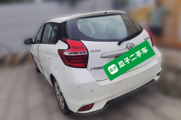 Used Toyota YARiS L Zhi Xuan 2019 1.5E CVT Dynamic Edition China VI compliant Rear Left 45 Deg