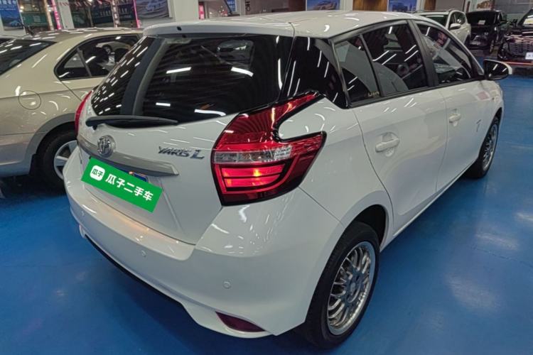 Used Toyota YARiS L Zhi Xuan 2019 1.5E CVT Dynamic Edition China VI compliant Rear Right 45 Deg