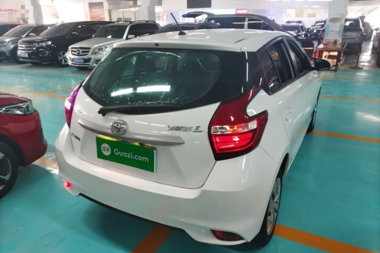 Used Toyota YARiS L Zhi Xuan 2019 1.5E CVT Dynamic Edition China VI compliant Rear Right 45 Deg