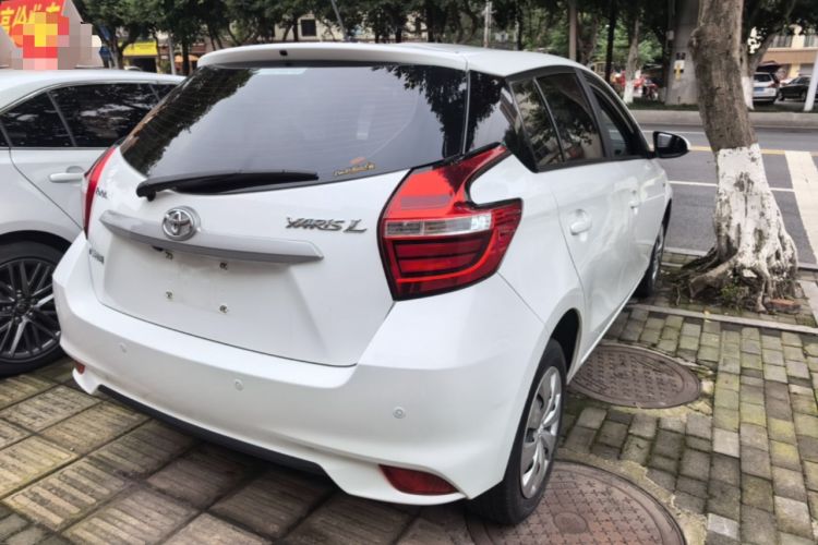 Used Toyota YARiS L Zhi Xuan 2019 1.5E CVT Dynamic Edition China VI compliant Rear Right 45 Deg