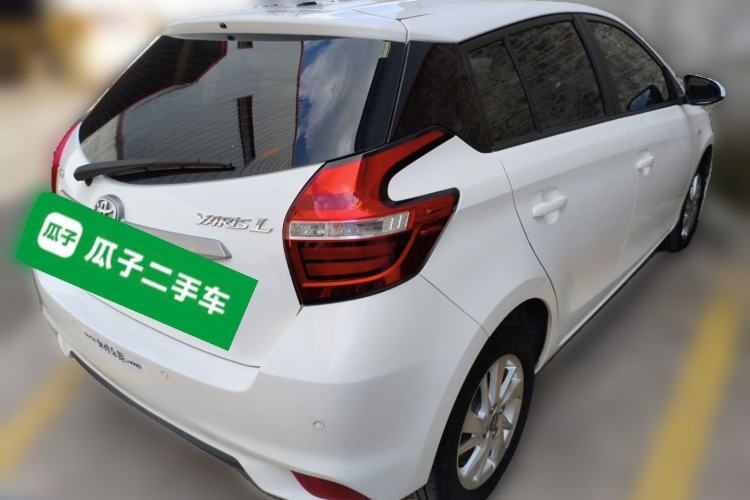 Used Toyota YARiS L Zhi Xuan 2019 1.5E CVT Dynamic Edition China VI compliant Rear Right 45 Deg