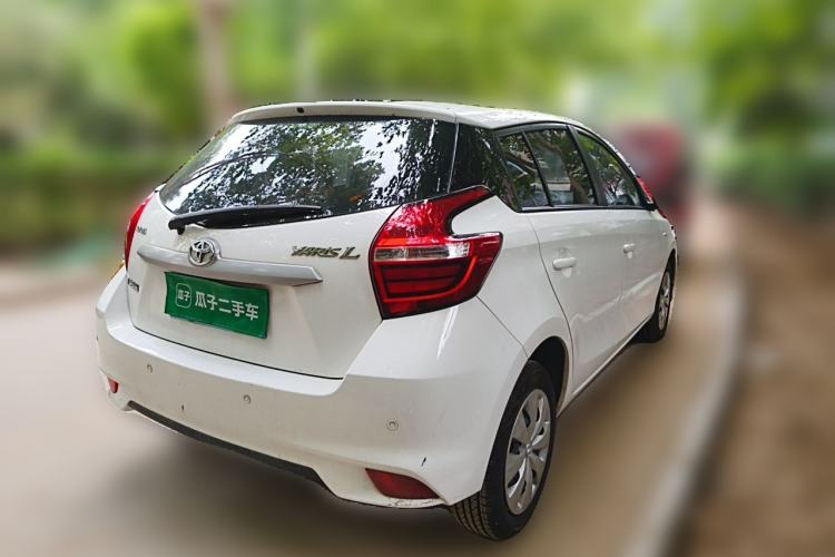 Used Toyota YARiS L Zhi Xuan 2019 1.5E CVT Dynamic Edition China VI compliant Rear Right 45 Deg