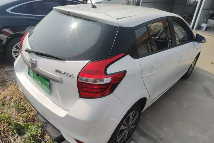 Used Toyota YARiS L Zhi Xuan 2019 1.5E CVT Dynamic Edition China VI compliant Rear Right 45 Deg