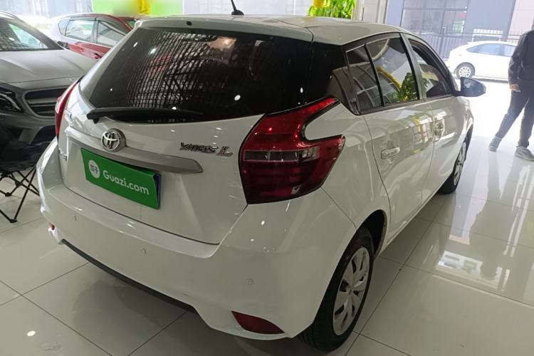 Used Toyota YARiS L Zhi Xuan 2019 1.5E CVT Dynamic Edition China VI compliant Rear Right 45 Deg