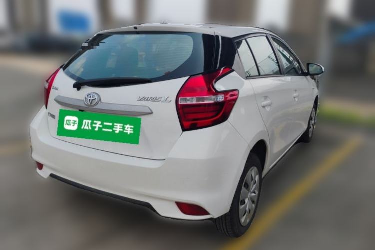Used Toyota YARiS L Zhi Xuan 2019 1.5E CVT Dynamic Edition China VI compliant Rear Right 45 Deg