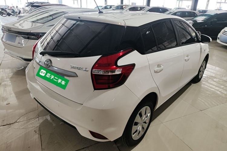 Used Toyota YARiS L Zhi Xuan 2019 1.5E CVT Dynamic Edition China VI compliant Rear Right 45 Deg