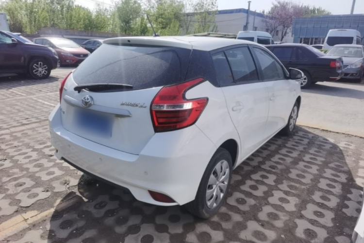 Used Toyota YARiS L Zhi Xuan 2019 1.5E CVT Dynamic Edition China VI compliant Rear Right 45 Deg