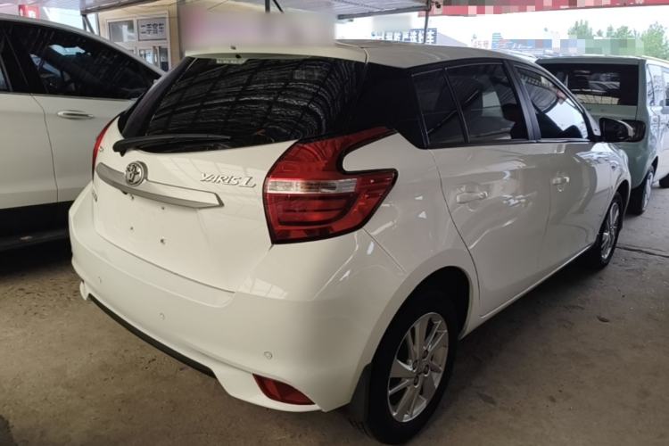 Used Toyota YARiS L Zhi Xuan 2019 1.5E CVT Dynamic Edition China VI compliant Rear Right 45 Deg