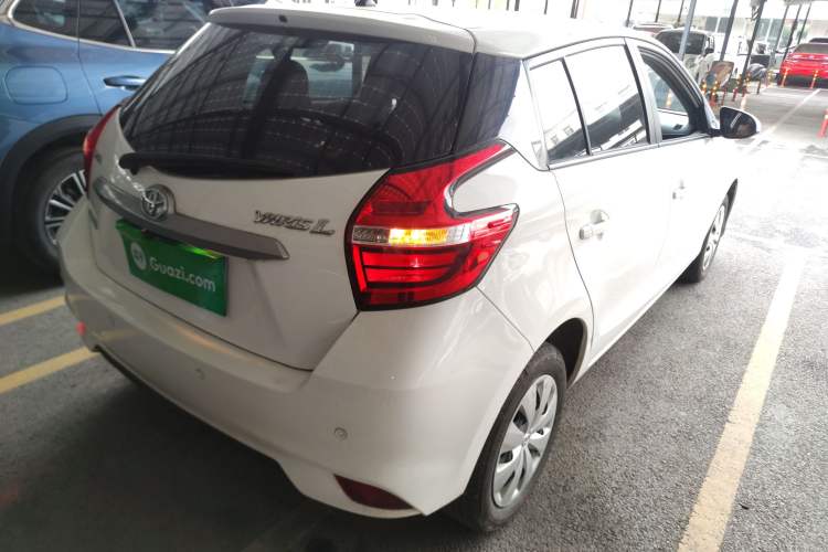 Used Toyota YARiS L Zhi Xuan 2019 1.5E CVT Dynamic Edition China VI compliant Rear Right 45 Deg