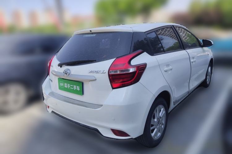 Used Toyota YARiS L Zhi Xuan 2019 1.5G CVT Xuan Dong Sunroof Version China VI Standard Rear Right 45 Deg