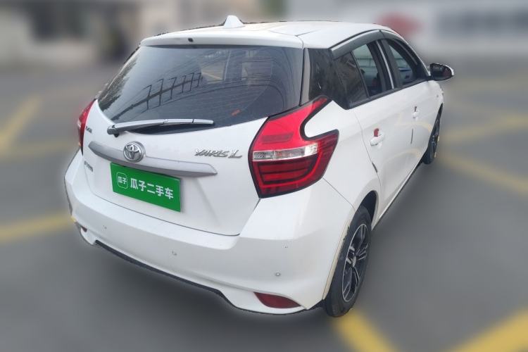 Used Toyota YARiS L Zhi Xuan 2019 1.5E CVT Dynamic Edition China VI compliant Rear Right 45 Deg