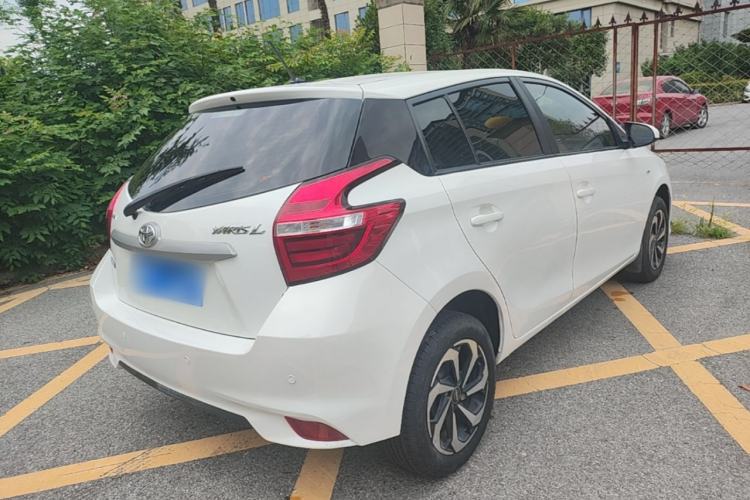 Used Toyota YARiS L Zhi Xuan 2019 1.5E CVT Dynamic Edition China VI compliant Rear Right 45 Deg