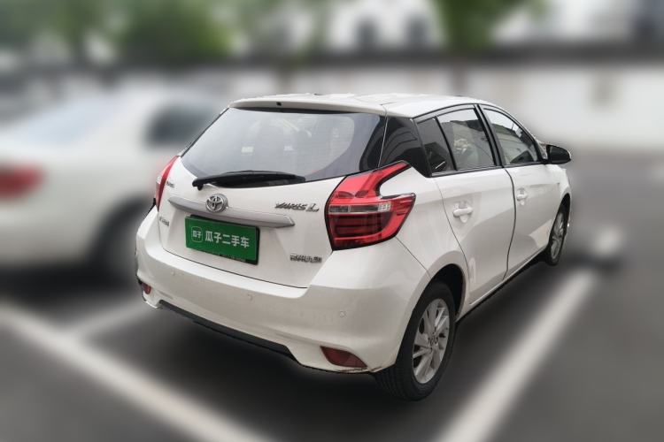 Used Toyota YARiS L Zhi Xuan 2019 1.5G CVT Xuan Dong Sunroof Version China VI Standard Rear Right 45 Deg
