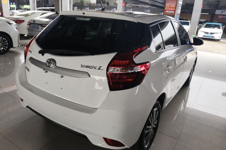Used Toyota YARiS L Zhi Xuan 2019 1.5E CVT Dynamic Edition China VI compliant Rear Right 45 Deg
