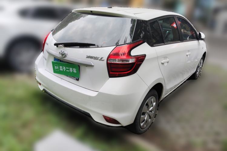 Used Toyota YARiS L Zhi Xuan 2019 1.5E CVT Dynamic Edition China VI compliant Rear Right 45 Deg