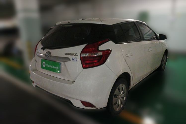 Used Toyota YARiS L Zhi Xuan 2019 1.5E CVT Dynamic Edition China VI compliant Rear Right 45 Deg
