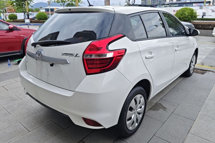Used Toyota YARiS L Zhi Xuan 2019 1.5E CVT Dynamic Edition China VI compliant Rear Right 45 Deg