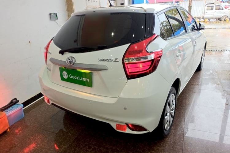 Used Toyota YARiS L Zhi Xuan 2019 1.5E CVT Dynamic Edition China VI compliant Rear Right 45 Deg