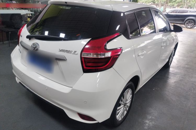Used Toyota YARiS L Zhi Xuan 2019 1.5E CVT Dynamic Edition China VI compliant Rear Right 45 Deg