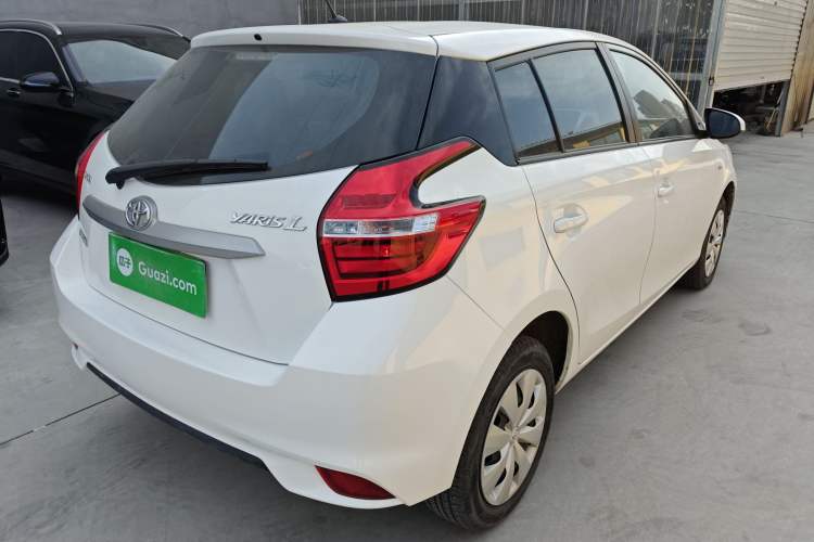 Used Toyota YARiS L Zhi Xuan 2019 1.5E CVT Dynamic Edition China VI compliant Rear Right 45 Deg