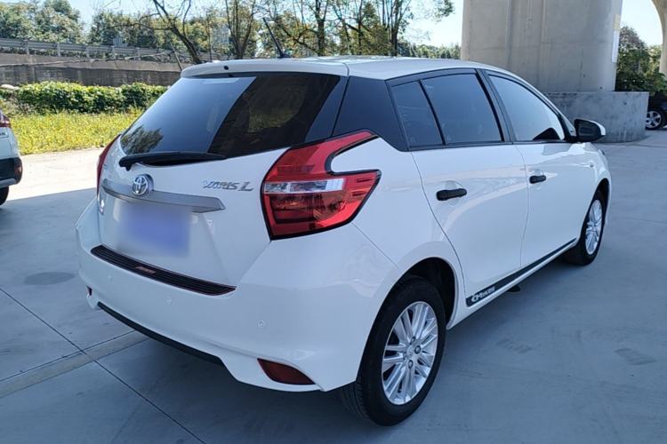 Used Toyota YARiS L Zhi Xuan 2019 1.5E CVT Dynamic Edition China VI compliant Rear Right 45 Deg