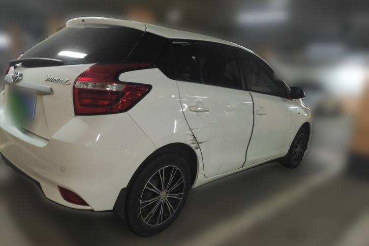 Used Toyota YARiS L Zhi Xuan 2019 1.5E CVT Dynamic Edition China VI compliant Rear Right 45 Deg