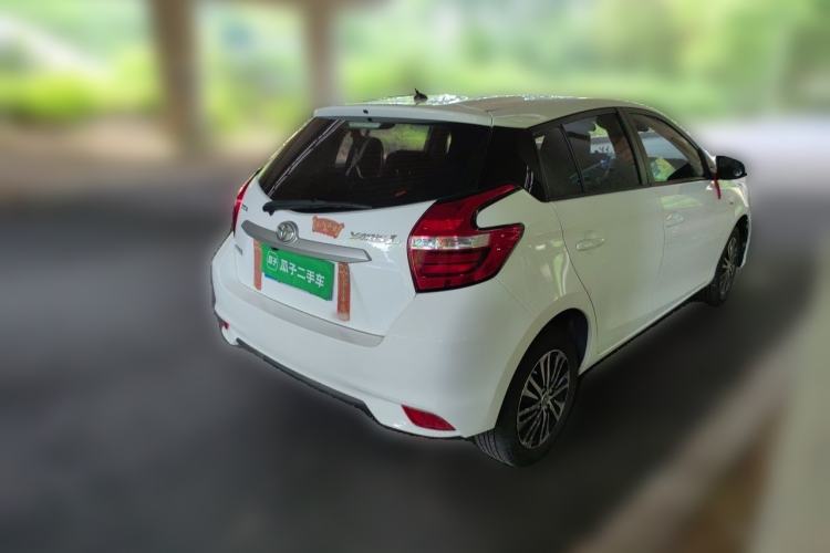 Used Toyota YARiS L Zhi Xuan 2019 1.5E CVT Dynamic Edition China VI compliant Rear Right 45 Deg