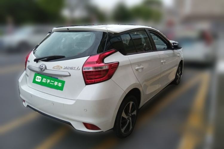 Used Toyota YARiS L Zhi Xuan 2019 1.5E CVT Dynamic Edition China VI compliant Rear Right 45 Deg