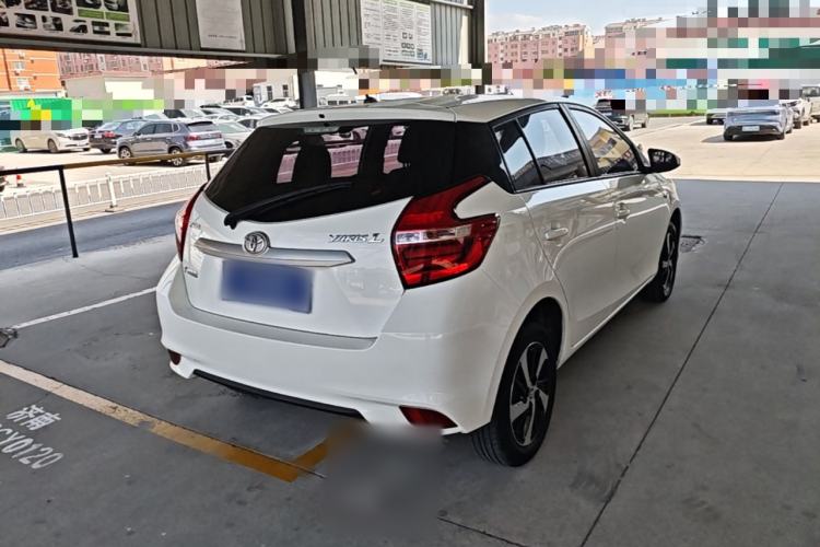 Used Toyota YARiS L Zhi Xuan 2019 1.5E CVT Dynamic Edition China VI compliant Rear Right 45 Deg