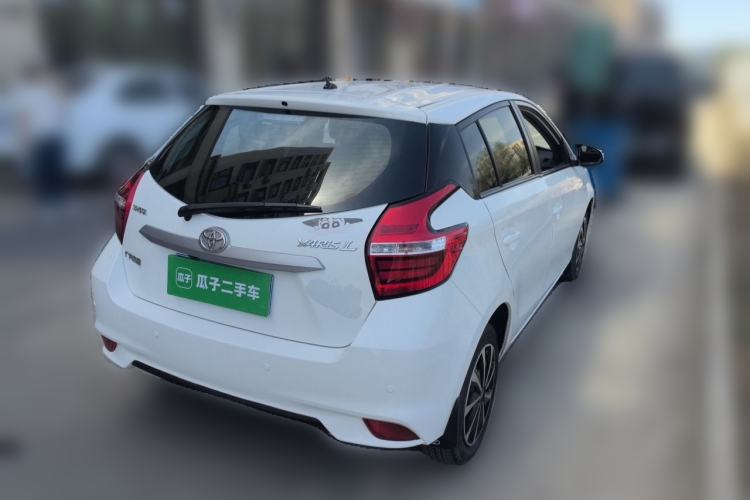 Used Toyota YARiS L Zhi Xuan 2019 1.5E CVT Dynamic Edition China VI compliant Rear Right 45 Deg