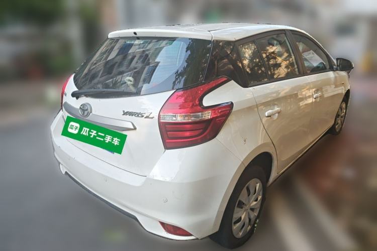 Used Toyota YARiS L Zhi Xuan 2019 1.5E CVT Dynamic Edition China VI compliant Rear Right 45 Deg
