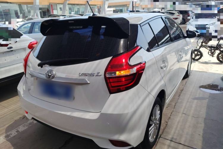 Used Toyota YARiS L Zhi Xuan 2019 1.5E CVT Dynamic Edition China VI compliant Rear Right 45 Deg