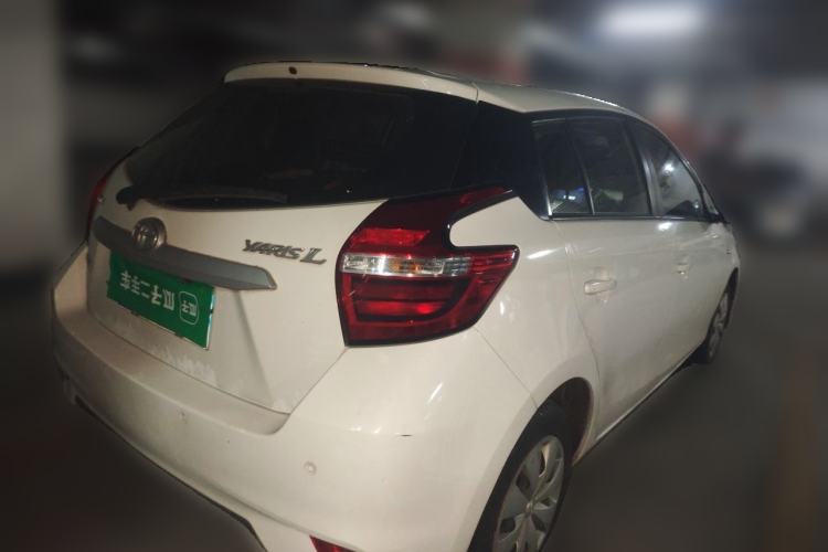 Used Toyota YARiS L Zhi Xuan 2019 1.5E CVT Dynamic Edition China VI compliant Rear Right 45 Deg