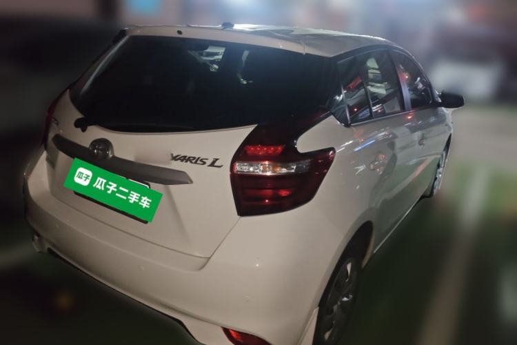 Used Toyota YARiS L Zhi Xuan 2019 1.5E CVT Dynamic Edition China VI compliant Rear Right 45 Deg