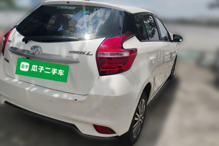 Used Toyota YARiS L Zhi Xuan 2019 1.5E CVT Dynamic Edition China VI compliant Rear Right 45 Deg