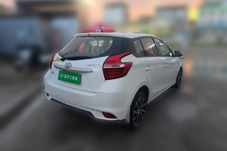 Used Toyota YARiS L Zhi Xuan 2019 1.5E CVT Dynamic Edition China VI compliant Rear Right 45 Deg