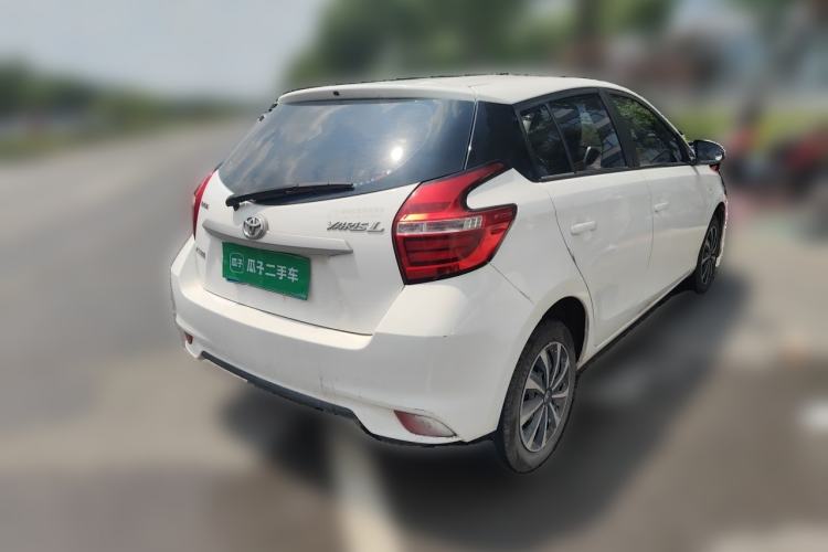 Used Toyota YARiS L Zhi Xuan 2019 1.5E CVT Dynamic Edition China VI compliant Rear Right 45 Deg