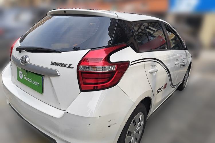 Used Toyota YARiS L Zhi Xuan 2019 1.5E CVT Dynamic Edition China VI compliant Rear Right 45 Deg
