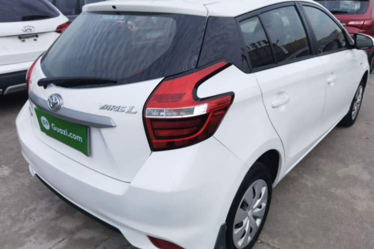 Used Toyota YARiS L Zhi Xuan 2019 1.5E CVT Dynamic Edition China VI compliant Rear Right 45 Deg
