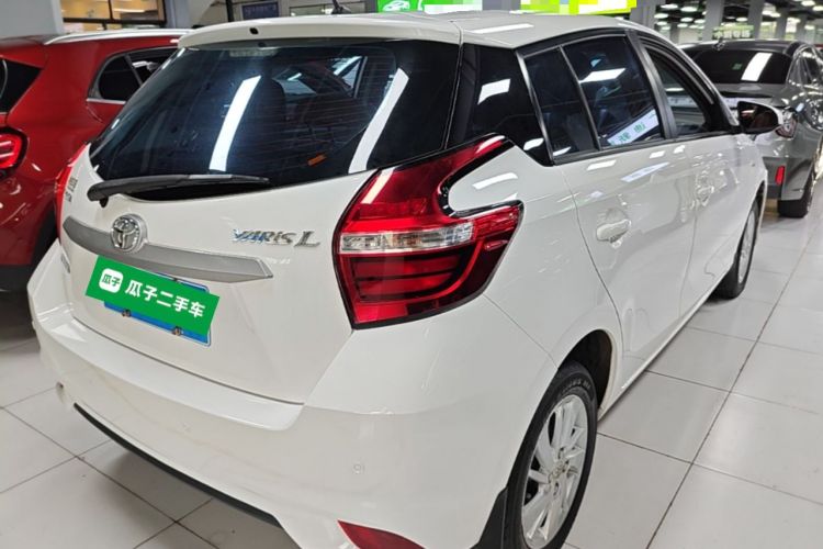 Used Toyota YARiS L Zhi Xuan 2019 1.5E CVT Dynamic Edition China VI compliant Rear Right 45 Deg