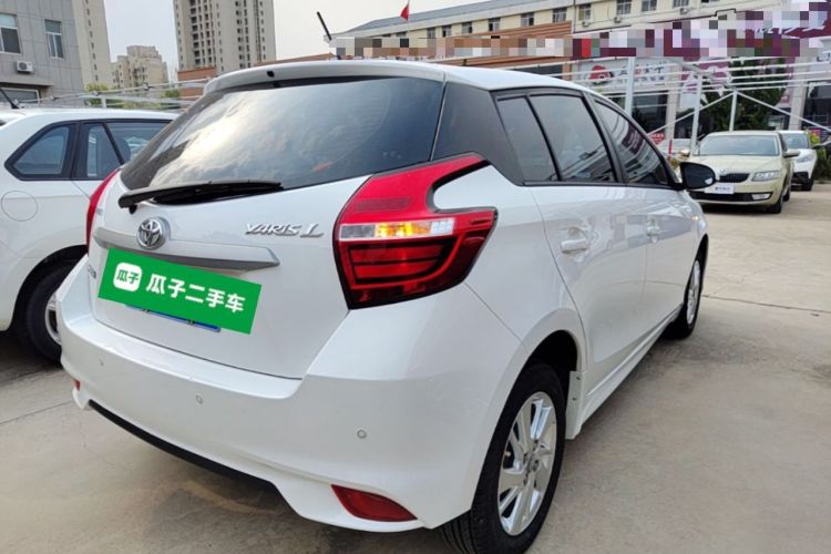 Used Toyota YARiS L Zhi Xuan 2019 1.5E CVT Dynamic Edition China VI compliant Rear Right 45 Deg